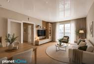 Lichtdurchflutete 3-Zimmer-Wohnung mit Loggia - hohes Stockwerk, gepflegter Zustand