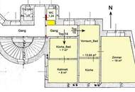 Zwei getrennte Wohneinheiten im Altbau – Sanierungsbedürftige Wohnung mit Potenzial in Penzing