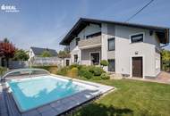 Urlaubsfeeling mit wunderschönem Haus - Pool &amp; Traumgarten - Wohnen auf höchstem Niveau