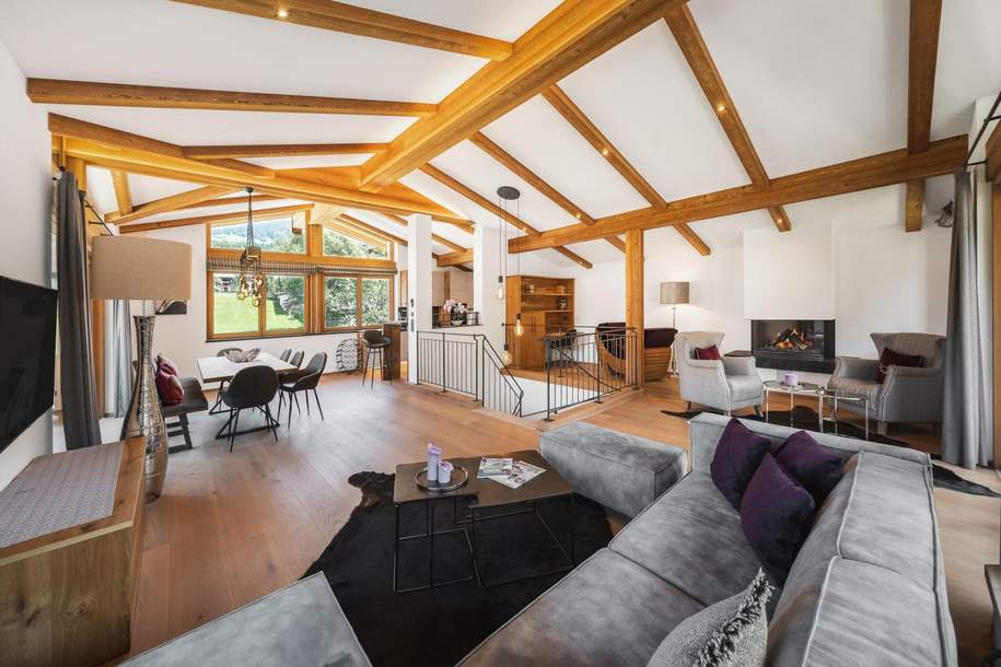 Alpines Chalet in Aurach - Stilvoller Rückzugsort nahe Kitzbühel, Haus-kauf, 2.395.000,€, 6370 Kitzbühel