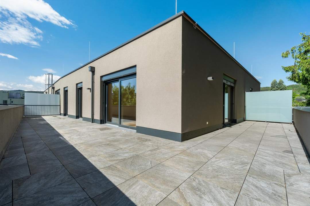 Exklusive Dachgeschosswohnung mit traumhafter Terrasse in Krumpendorf am Wörthersee