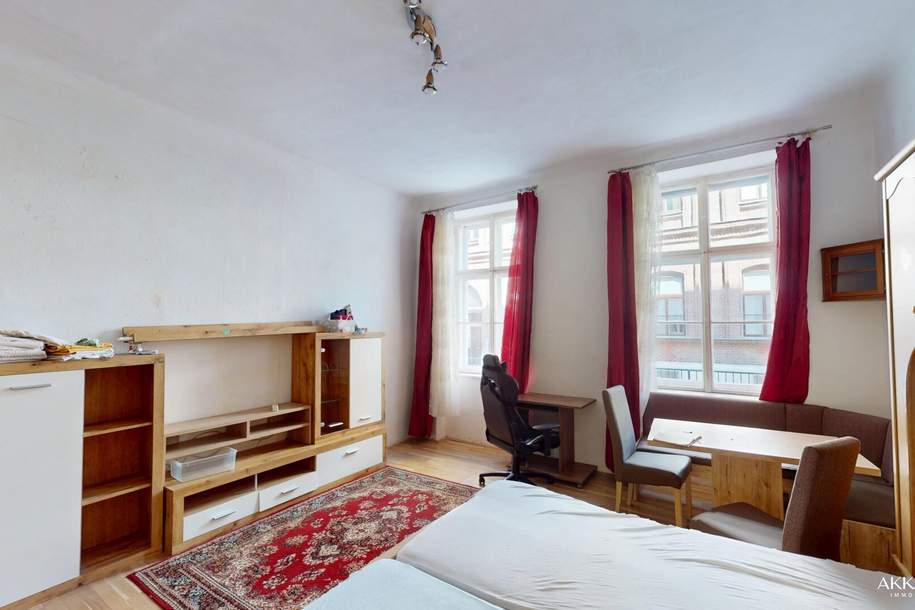 Sanierungsbedürftige Altbauwohnung I Kolonitzplatz, Wohnung-kauf, 167.000,€, 1030 Wien 3., Landstraße