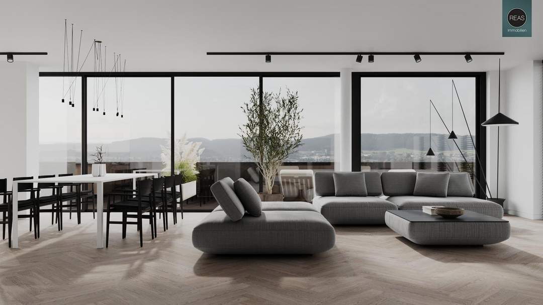 Am Walde: Erstbezug - Exklusives Penthouse - Apartment mit spektakulären Terrassen und Rooftop Pool in Neustift am Walde!