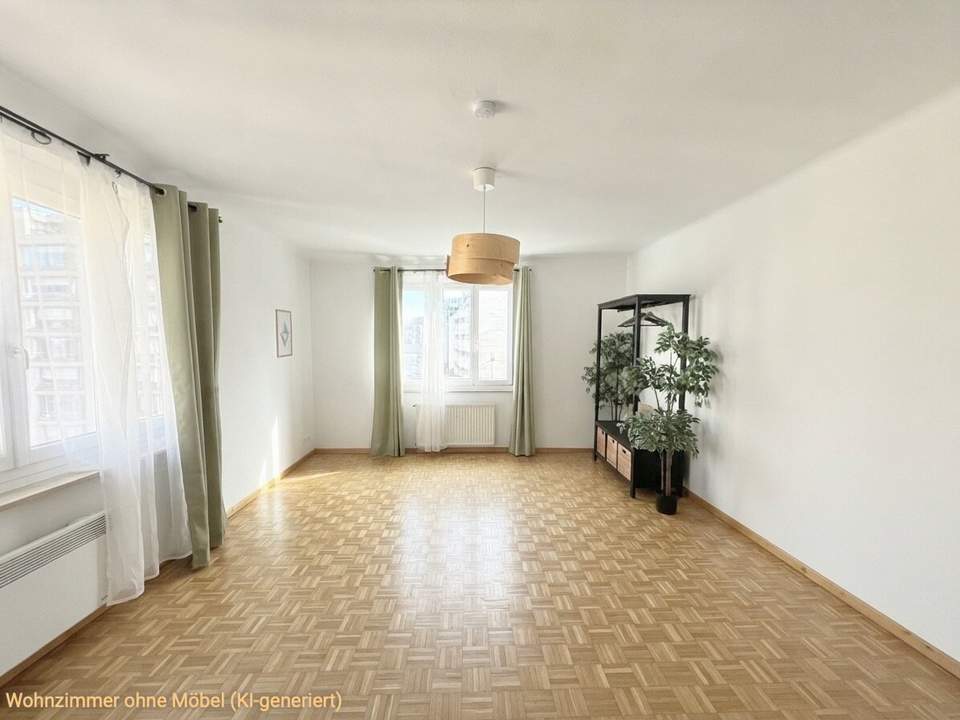 Geräumige 3-Zimmer Wohnung in der Nähe vom Sonnwendviertel und Hauptbahnhof