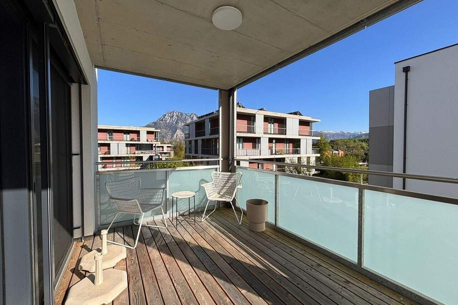 Altmünster Kirtagswiese: Fast neue 3-Zimmerwohnung mit schönem Ausblick und 1 TG-Platz (optional auch 2), Wohnung-miete, 1.340,00,€, 4813 Gmunden
