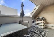 Wohnen über den Dächern von Graz mit Blick auf den Schlossberg: Exklusive Stadtwohnung mit Terrasse