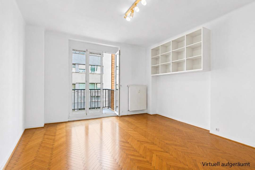" 2 Zimmer mit Balkon ums Eck vom Naschmarkt "