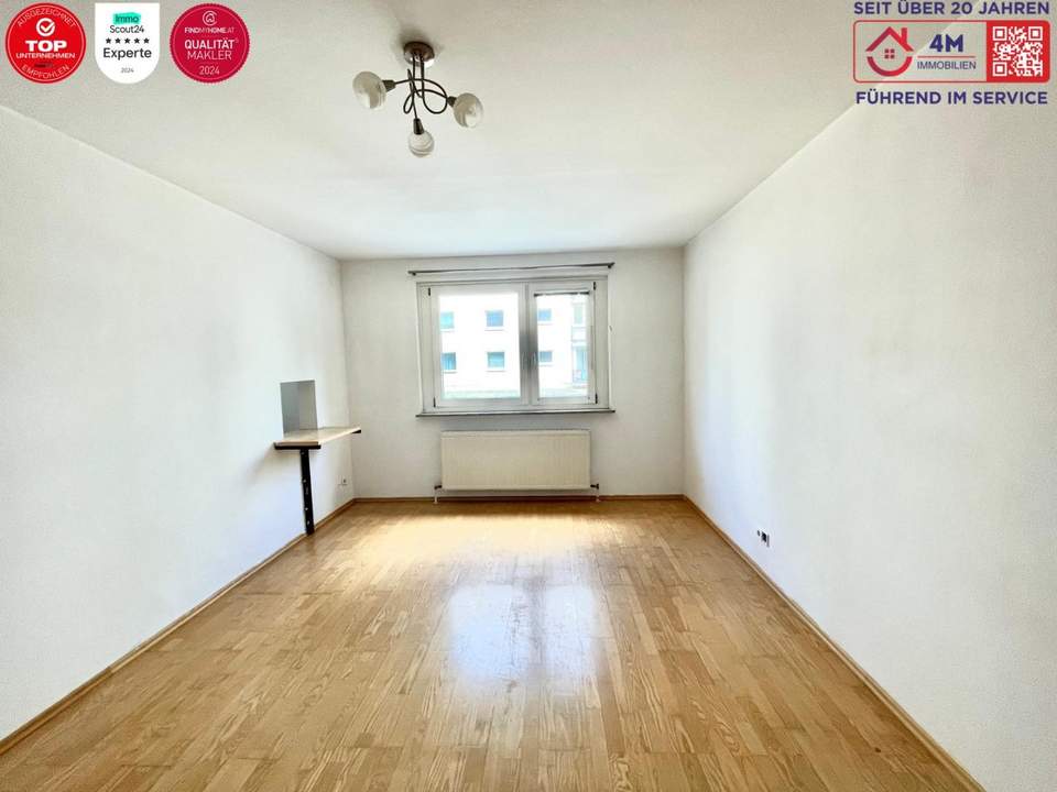 3-Zimmer-Wohnung mit Loggia – innenhofseitig &amp; direkt bei der U6 Dresdnerstraße