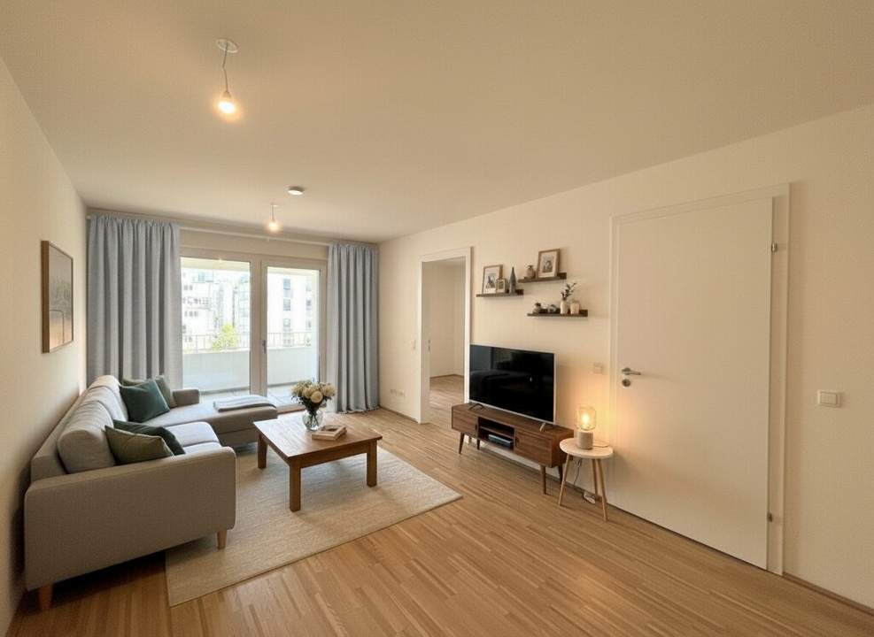 1020! Ansprechende 2-Zimmer Wohnung mit Loggia!