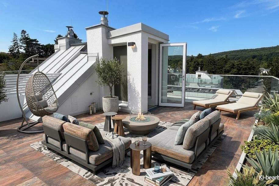 HÖRNDLWALD LIVING: Exklusive Reihenhäuser mit Blick über Wien, Haus-kauf, 899.000,€, 1130 Wien 13., Hietzing