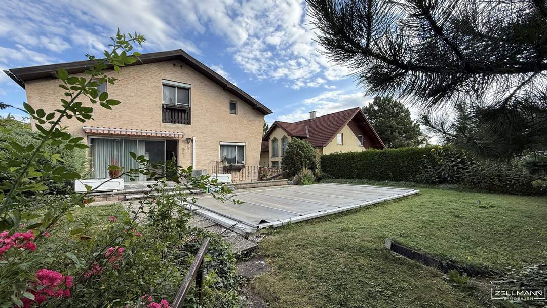 Ihr neues Zuhause in Perchtoldsdorf – Einfamilienhaus mit Gartenidylle & Pool | ZELLMANN IMMOBILIEN
