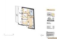 Exklusive Gartenwohnung in Hofruhelage ODER der Beginn einer Maisonette - 3 Zi - Garten Südausrichtung - Erstbezug