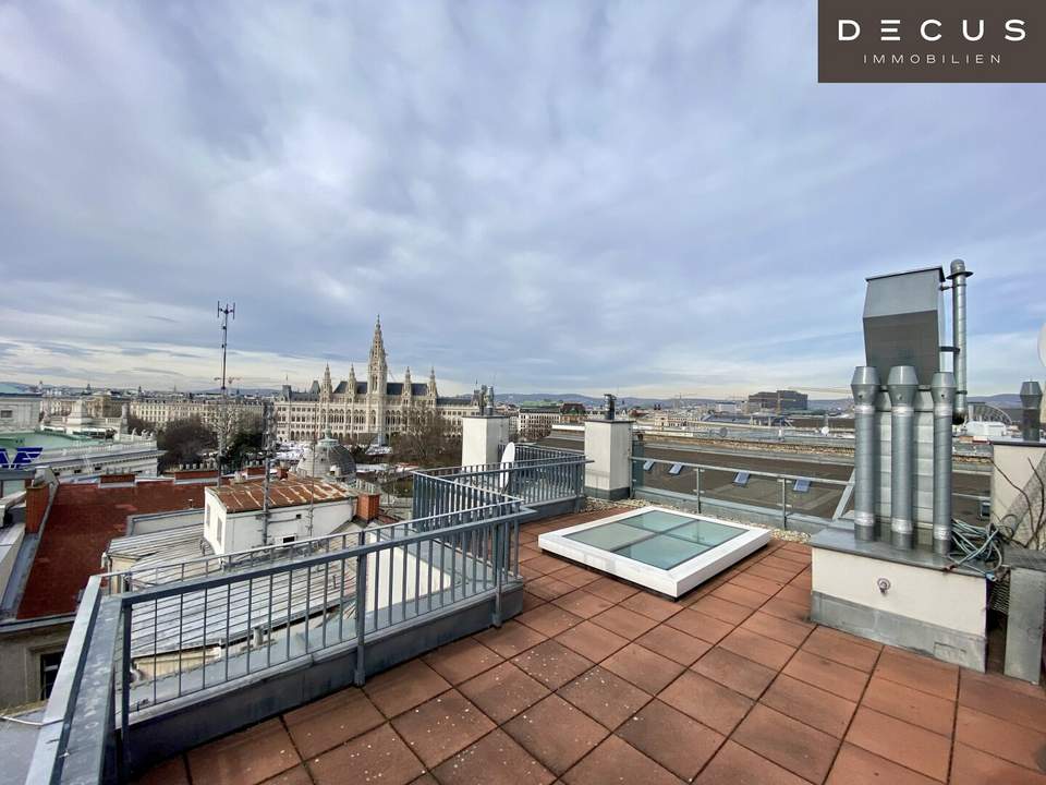 RESERVIERT - 360° BLICK ÜBER WIEN | TOP LAGE IN DER INNEREN STADT | 3 TERRASSEN