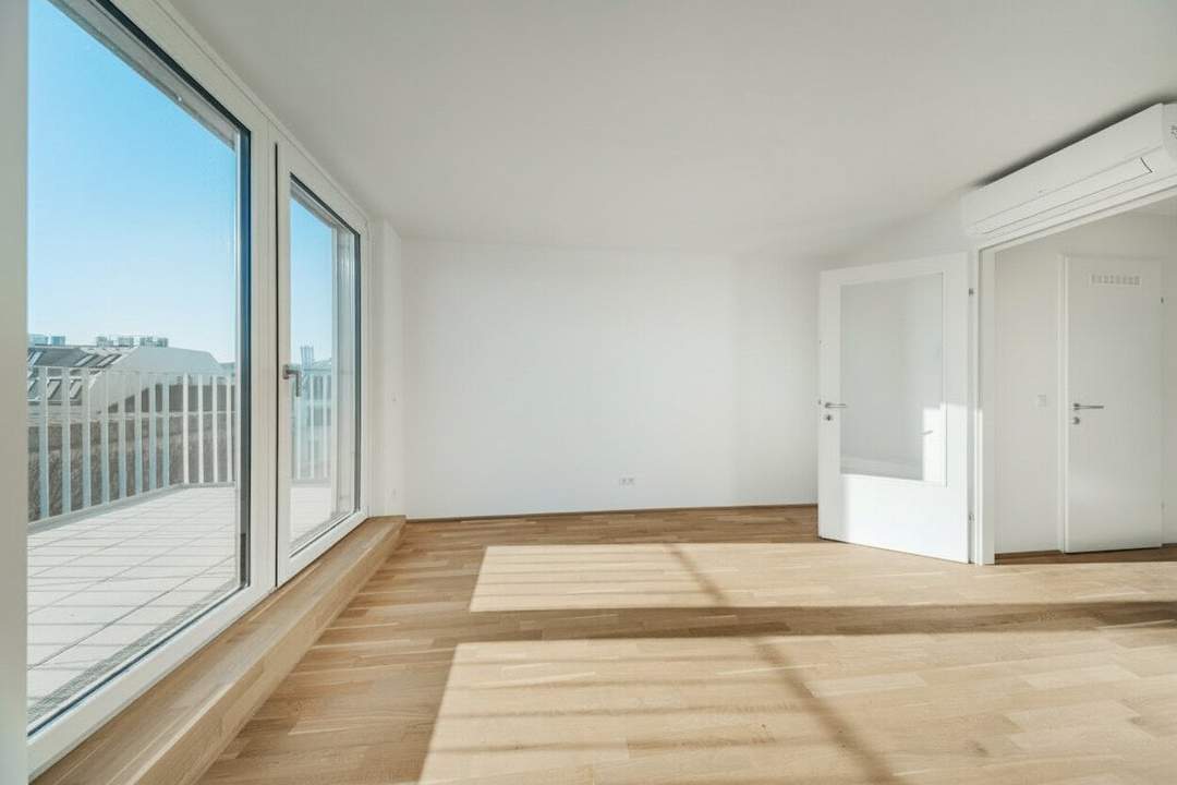 Neues Wohnen mit Weitblick >> zukunftsorientierte Dachgeschoss Wohnung aus hochwertigen Materialien >> LAGE LAGE LAGE