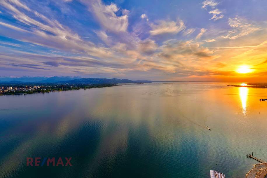 Der See als Nachbar - mit Sonnenuntergang zum Feierabend, Wohnung-kauf, 6911 Bregenz
