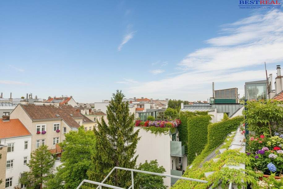 Schicke Maisonette-Dachwohnung mit Terrasse, Altbau, Wohnung-kauf, 1.390.000,€, 1190 Wien 19., Döbling