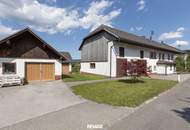 Haus mit zwei Einheiten, großzügigem Garten und viel Stauraum