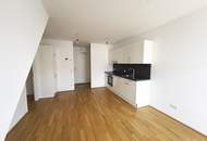 Moderne, klimatisierte 2-Zimmer-Dachgeschosswohnung mit Terrasse - in der Koloniestraße
