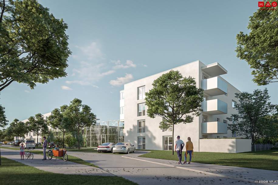 Erstbezug: Hochwertige 72 m² (erweiterbar auf 144 m²) Büro-/ Gewerbefläche in Toplage von Leonding Hart zu mieten, Gewerbeobjekt-miete, 1.173,35,€, 4060 Linz-Land