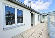 LUXURIÖSE DG-WOHNUNG MIT GROSSER TERRASSE UND KLIMAANLAGE NÄHE POSTSPORTPLATZ