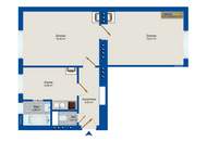 Renovierungsbedürftige 2-Zimmer-Wohnung beim Meidlinger Markt