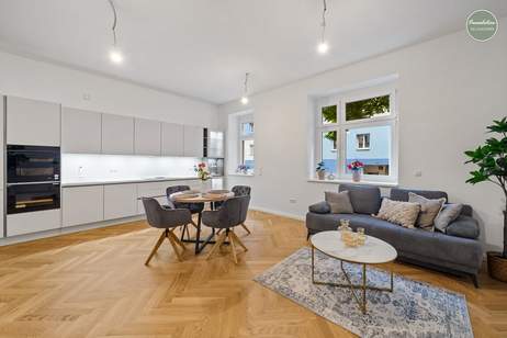 FIRST TIME USE | hochwertige 3-Zimmer Altbauwohnung mit Schrankraum | Markenküche &amp; edler Parkettboden, Wohnung-kauf, 598.000,€, 1090 Wien 9., Alsergrund
