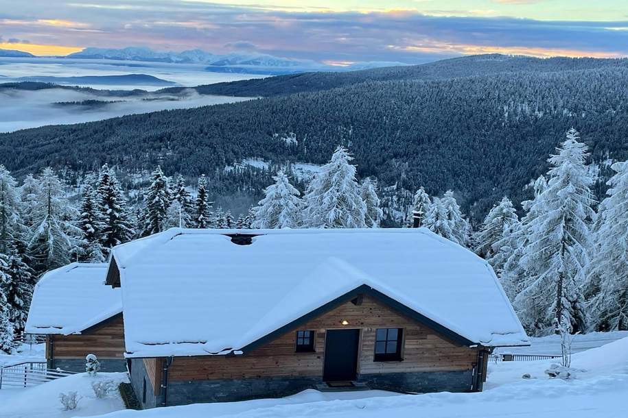 Exklusive Bergchalets auf der Hochrind - Ihr Rückzugsort mit Bergblick! Sofort beziehbar! Ski-Lift Nähe! Provisionsfrei, Haus-kauf, 1.198.000,€, 9571 Feldkirchen