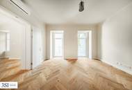 Wohnen beim Schloss Belvedere: Erstbezug im Stilaltbau mit 2 Balkonen und Klimaanlage!