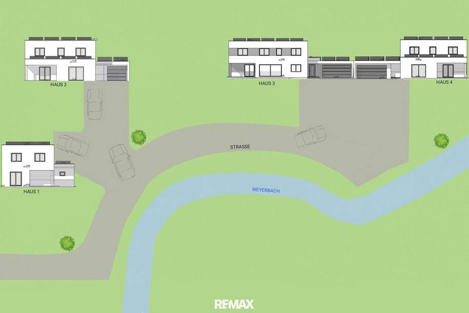 Bauprojekt startklar – Grundstück mit bewilligtem Einreichplan, Grund und Boden-kauf, 740.000,€, 4055 Linz-Land