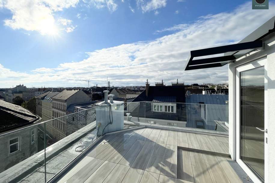 Erstbezug: Hochwertiges Luxus Dachgeschoss - Apartment (klimatisiert) mit 3 Terrassen im trendigen Ottakring!, Wohnung-kauf, 1.199.000,€, 1160 Wien 16., Ottakring