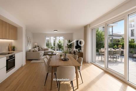 2-Zimmer-Gartenwohnung Nähe Schönbrunn - Erstbezug mit Terrasse &amp; privatem Garten, Wohnung-kauf, 309.000,€, 1120 Wien 12., Meidling