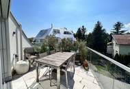 Lichtdurchflutete Penthouse Architektur - barrierefreie 5-Zimmer Maisonette-Wohnung in exklusiver Lage mit teiloffener Galerieebene, zahlreichen Terrassen, 2 Bädern und PKW-Garagenplatz