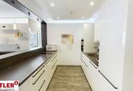 Lichtdurchflutete Bürofläche im 10. Obergeschoss des CityTowers Linz