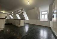 Exklusives Dachgeschoss mit 6 Zimmern, 2 Terrassen & Wellnessbereich |als WG oder Büro nutzbar