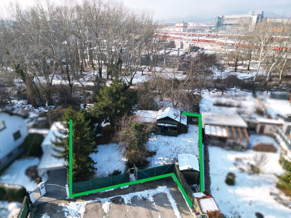 Kleingartengrundstück für ganzjähriges Wohnen (Eigengrund)