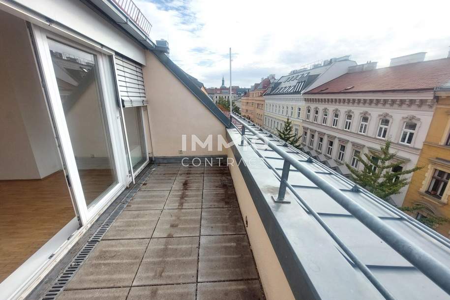 Nur 2 Gehminuten zur U4 Rossauer Lände! Terrassenwohnung in guter Wohnlage, Wohnung-miete, 1.495,45,€, 1090 Wien 9., Alsergrund