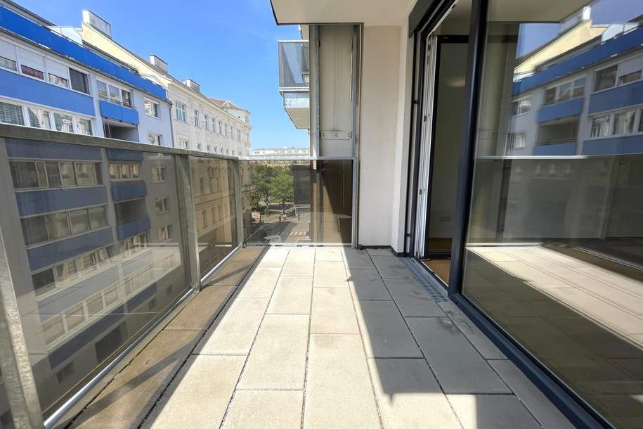 U4-Nähe!!! Top moderne Neubauwohnung mit 6,71m² SÜD-Balkon!!!, Wohnung-miete, 1.215,00,€, 1050 Wien 5., Margareten