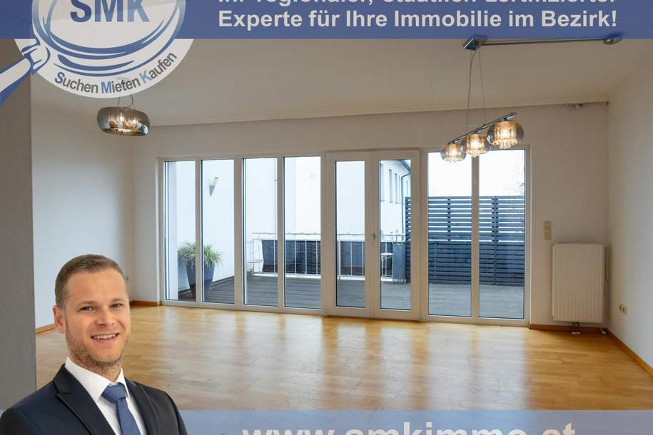 Ruhiger Balkon und Stadtleben in zentraler Lage!, Wohnung-miete, 898,20,€, 2020 Hollabrunn