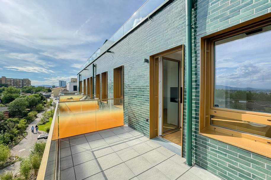 Möbliertes Apartment mit atemberaubendem Ausblick beim Naherholungsgebiet Wienerberg, Wohnung-miete, 1.500,00,€, 1100 Wien 10., Favoriten