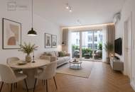 KLIMATISIERTE RUHIGE 3-ZIMMER-WOHNUNG MIT BALKON & LOGGIA IM KARMELITERVIERTEL