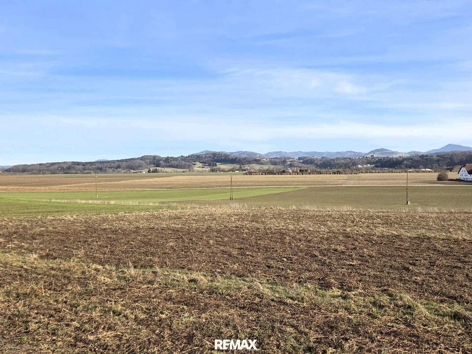 Unverbaubare Fernsicht! 1.531 m² großes Hang-Baugrundstück OHNE Bauzwang und OHNE Bebauungsplan in Steusiedlung am Land!