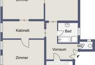 3,5 Zimmer Altbauwohnung inklusive Rohdachboden