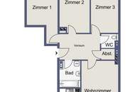 Grünlage, 4 Zimmer, Balkon & Garagenplatz