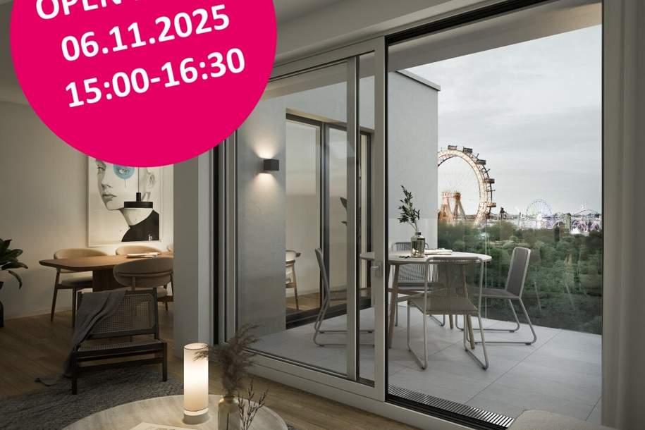 "Josephine" – Ihr Vorsorgemodell mit internationalem Flair und Blick direkt zum Prater!, Wohnung-kauf, 925.500,€, 1020 Wien 2., Leopoldstadt