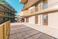 Größer geht's kaum – riesige Terrasse im provisionsfreien Erstbezug mit energieeffizienter Erdwärme!