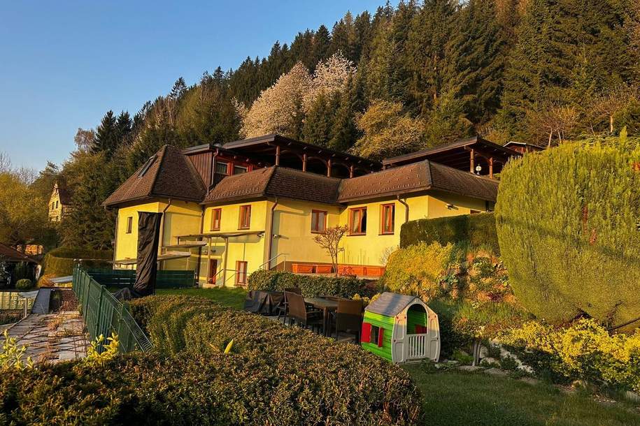 Exklusives Anwesen mit einzigartiger Aussicht, eingebettet in einem parkähnlichen Waldgrundstück, Haus-kauf, 780.000,€, 8605 Bruck-Mürzzuschlag