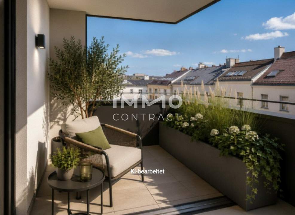 ANLEGER AUFGEPASST – Neubau-Erstbezug mit uneinsehbarer Loggia nahe Schönbrunn