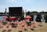 Donauparkblick! Spacious studio apartment on a higher floor for short or long term rent!
