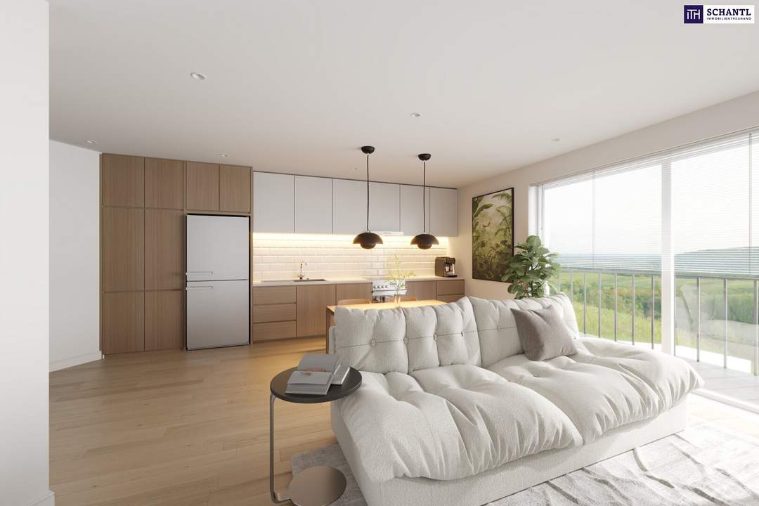 Charmante 2-Zimmer-Wohnung mit großzügiger Loggia im "frechen FRANZ"