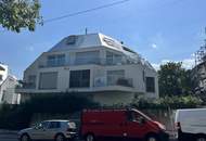 Lichtdurchflutete Penthouse Architektur - barrierefreie 5-Zimmer Maisonette-Wohnung in exklusiver Lage mit teiloffener Galerieebene, zahlreichen Terrassen, 2 Bädern und PKW-Garagenplatz